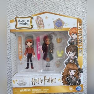 Harry Potter Magical Minis Ron&Parvati Set